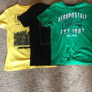 Aeropostale shirt bundle